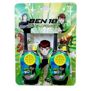 Colorful Electronic Children Wireless Ben 10 Walkie Talkie Interactive Long Reception Distance Toy For Kids
