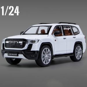 Toyota LAND CRUISER GR Sport Alloy Die casts Vehicles Metal Model Sound and Light Pull Back