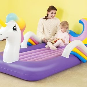 Bestway 67713 Inflatable DreamChaser Children Unicorn Airbed