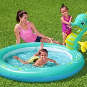 Bestway 53114 Inflatable Pool SEAHORSE SPRINKLER 188 X 160 X 86 Cm