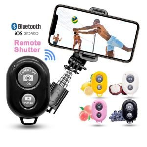 Easy Pair Mini Selfie Bluetooth Remote Shutter For All Smart Phones