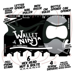 Ninja 18 In 1 Multi-Purpose Tool Pocket Hand Tools Camping Tool