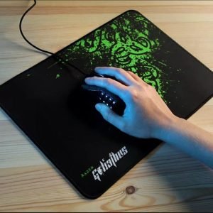 44.4 Cmx 35.5cm Logilily Razer Goliathus Gaming Mouse Pad Smooth Surface Grip Control