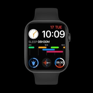 FK88S Smart Watch Women Men 1.78 Inch HD Encoder Knob Bluetooth Call ECG Health Monitor Bracelet