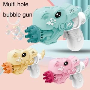 Happy Dinosaur Summer Bubble Automatic Machine Electric Cartoon For Children