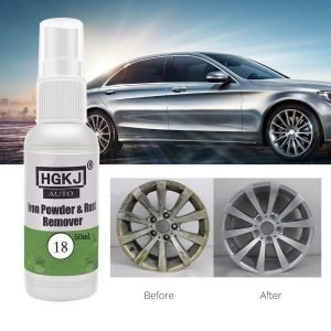 HGKJ-18 20ml/50ml Car Paint Wheel Iron Powder Spot Rust Remover Cleaning Agent Wheel Rim Car Cleaner Coating Supplies Rim Care