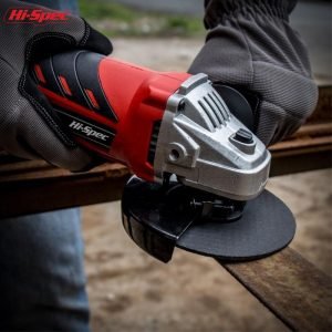 500W 5A Mini Electric Angle Grinder Tool With 2pc Saw Disc