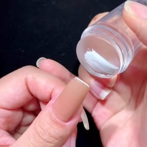 French Nails Silicone Stamp Eco-Friendly Nail Art Tool