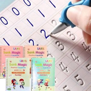 SANK Copybooks Pen Magic Copy Book Free Wiping Children's Kids Writing