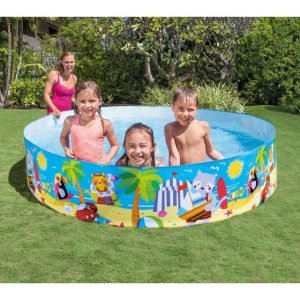 Intex 58477 Ocean Snap Set Play Pool For Kids 4 X 10