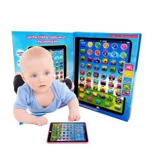 Kids Mini Imitative IPad Toy Intelligent Early Educational Learning Playing Tablet Toy Machine