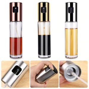 Kitchen Baking Oil Cook Spray Empty Bottle Vinegar Dispenser Cooking Tool Oil Sprayer