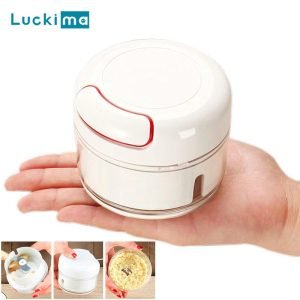 Mini Food Garlic Vegetable Grinder Chopper Multi-Function Manual Food Processor