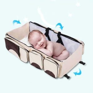 Multi-Function Portable Foldable Baby Travel Bed Crib Mummy Bag Newborns Baby Carry Cot