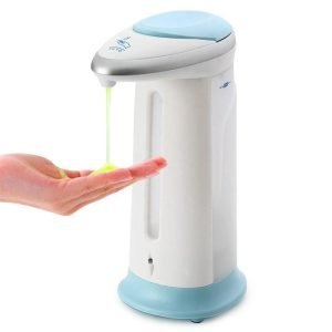 400ml Automatic Liquid Soap Dispenser Smart Sensor Touchless ABS Sanitizer Dispenser Hand Sanitizer For Kitchen Bathroom School