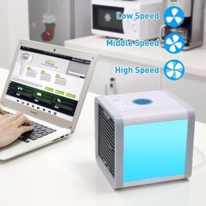 USB Mini Portable Air Conditioner Humidifier Purifier Desktop Air Cooling Fan Air Cooler Fan