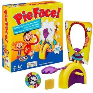 Double Pie Face Showdown Board Games Interesting Cake In The Face Family Game