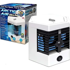Ultra-Pro Arctic Cool Mini Portable Lightweight USB Air Cooler With 2x Cooling Power
