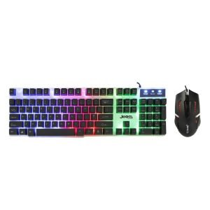 GK100 RGB Gaming Backlit Membrane RGB Keyboard & LED Mouse