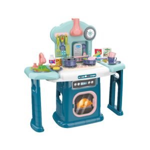 42 Pcs Steam And Water Cooking Kitchen Set For Kids With Music And Light