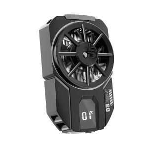 Portable DLA3 Mobile Phone Radiator Cooling Fan Case Phone Cooler With Digital Display