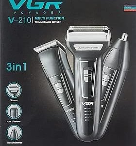 VGR V-210 Multi Function Trimmer And Shaver | Rechargeable | For Men