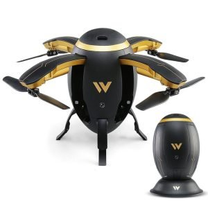 W5 Mini Egg Shaped RC Drone HD Camera Flying Quadcopter With WIFI FPV Foldable