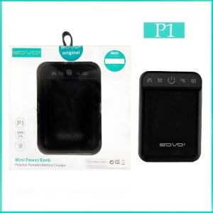 SOVO P1 6000mAh High-Capacity Mini Portable Power Bank